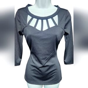 Y2k Guess Cutout Top